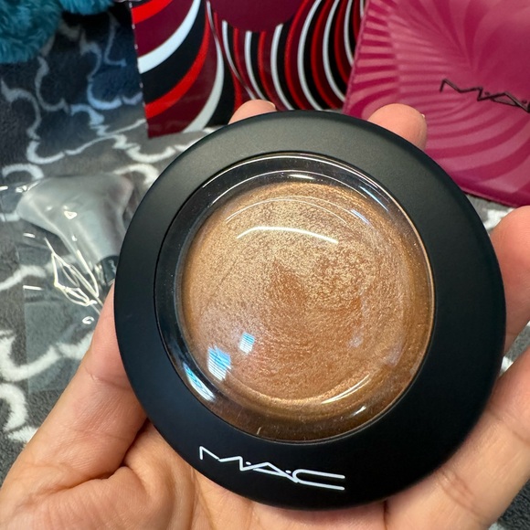 NWB MAC Highlighter Gift Set Makeup Brush Travel Bag" bling Me - Picture 8 of 9